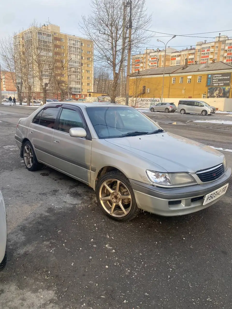 Обмен дисков р17 5.100 оригинал B.I.M zeit с зимней резиной - Запчасти (Авто) в Иркутск