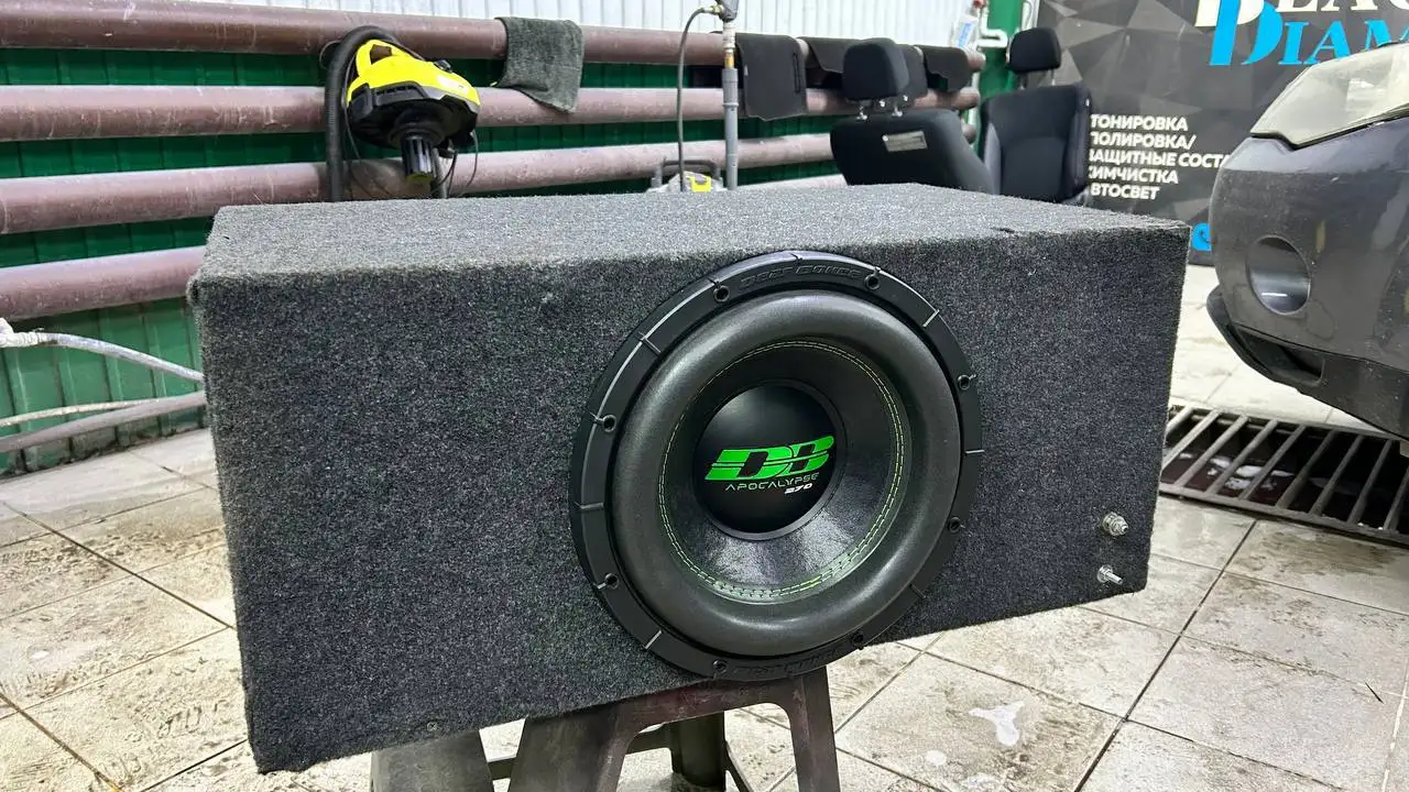 Продам саб с коробок дБ 272, 2+2 - Аудиосистемы (Авто) в Иркутск