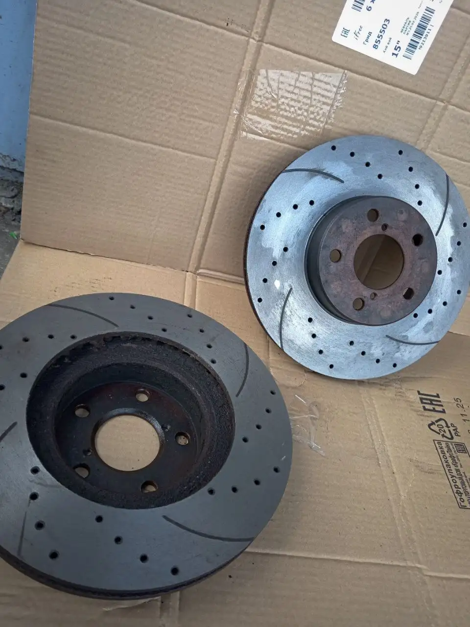 Тормозные диски Subaru Legacy B4 2010г - Тормозные диски (Запчасти) в Иркутск