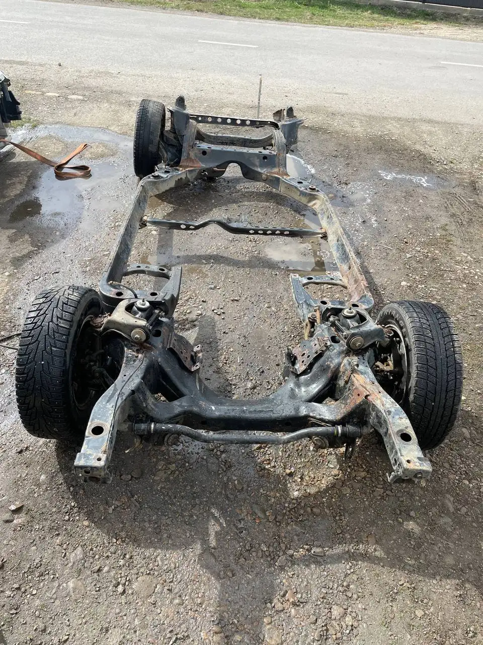 Рама GS131 с двигателем 1G-GZE на документах - Запчасти (Авто) в Иркутск
