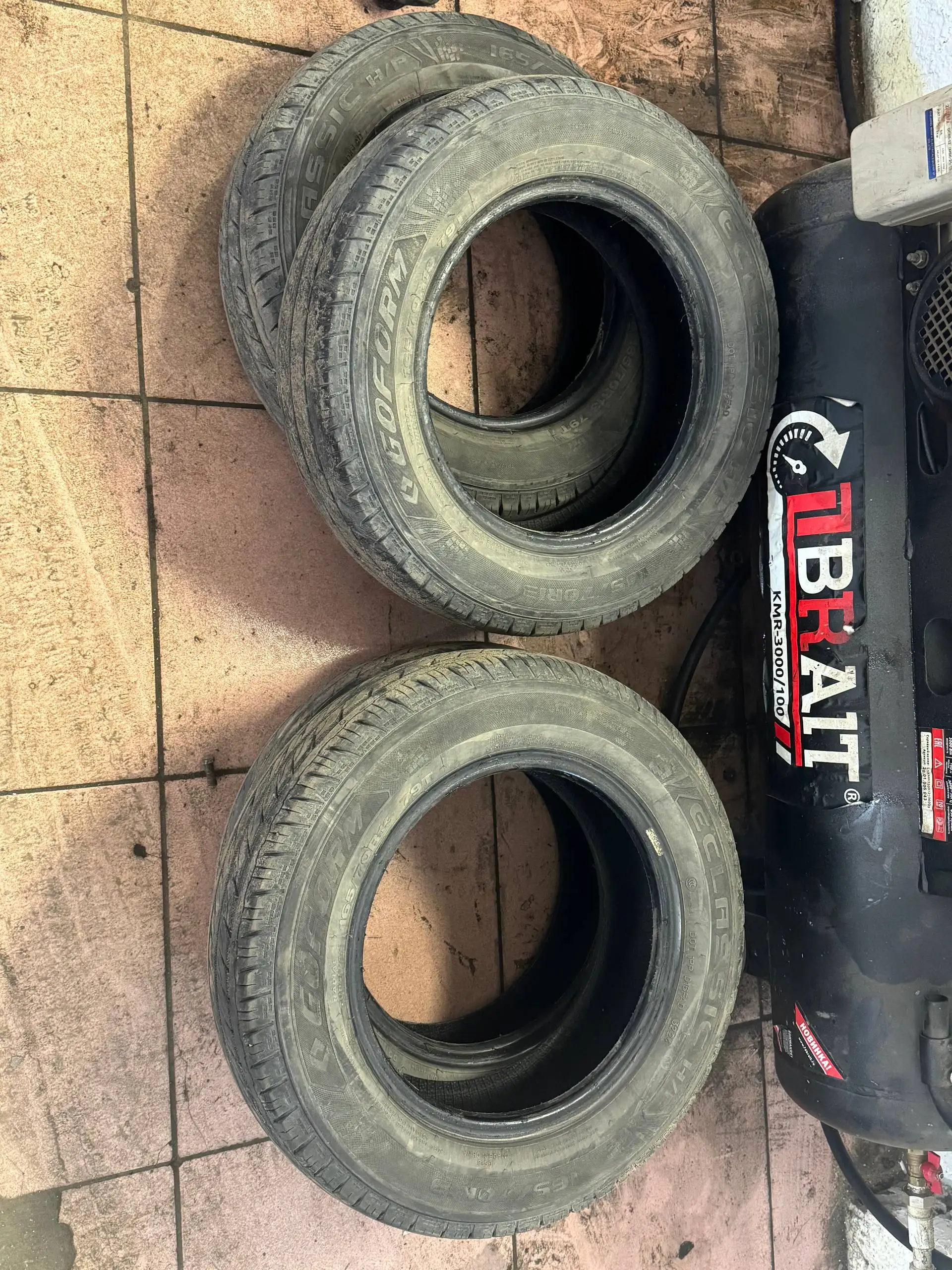Продам летнюю резину Goform 165/70 R13 - Шины (Авто) в Иркутск