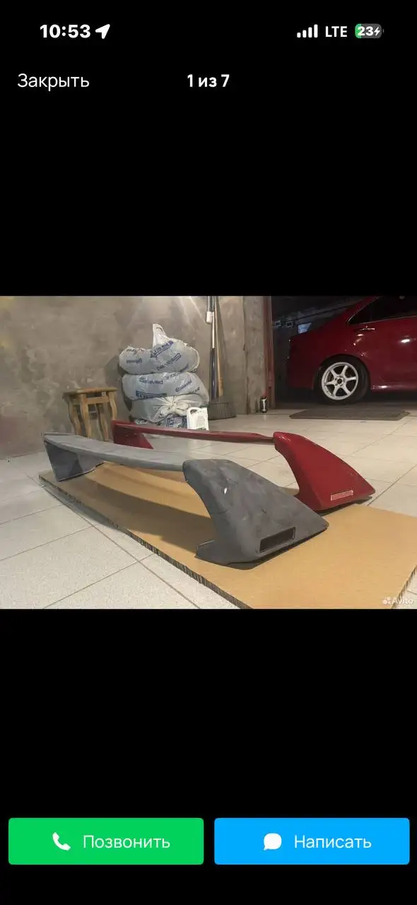 Спойлер на Honda Accord в Иркутске - Запчасти, кузовные элементы (Авто) в Иркутск