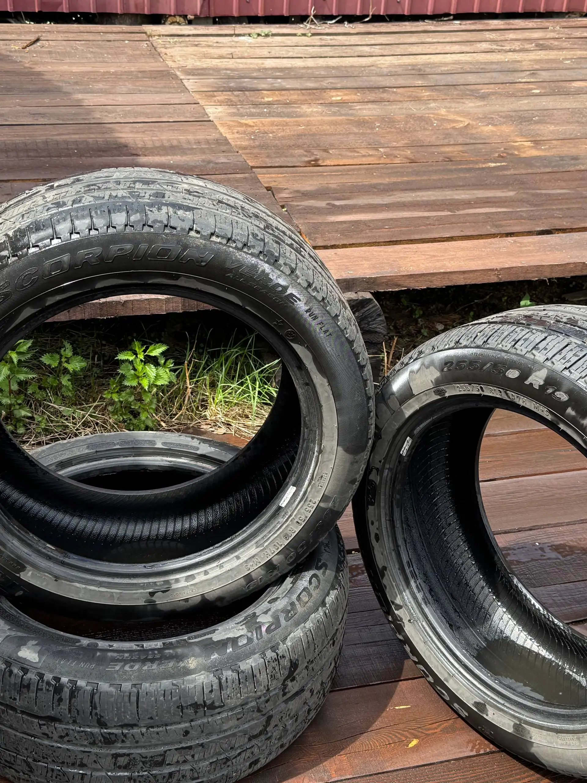 Продам шины Pirelli Scorpion Verde All Season Run Flat 255/50 R19 - Шины и диски (Запчасти) в Иркутск