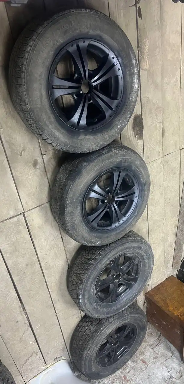 Шины 5.114.3/5.114 R15 Комплект с докатом - Шины и диски (Авто) в Иркутск