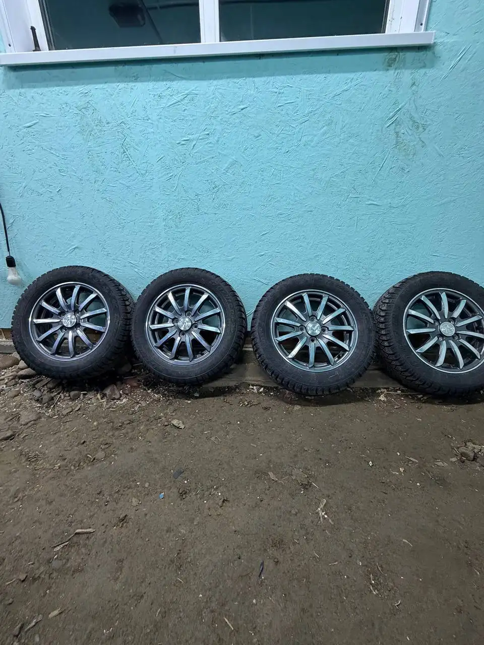 Продам японский комплект колес 4х100 R14 - Колёса и шины (Авто) в Иркутск