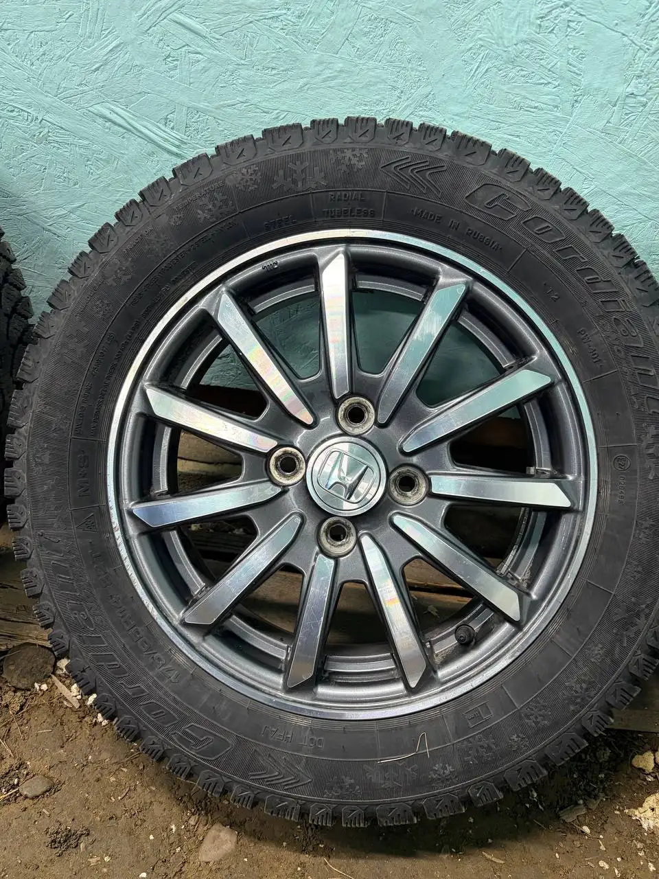 Продам японский комплект колес 4х100 R14 - Колёса и шины (Авто) в Иркутск