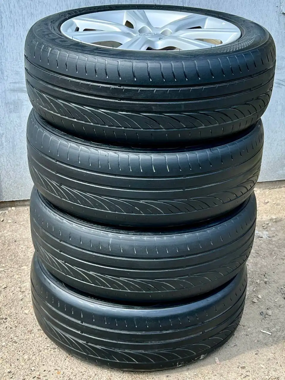 Комплект колес Enkei R17 5*100 - Колеса и шины (Авто) в Иркутск