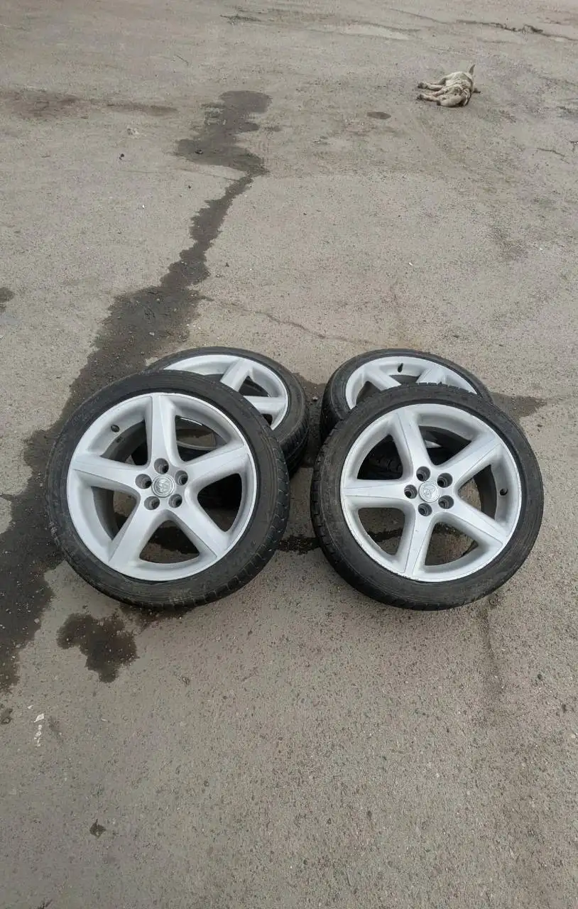 Продам колеса Caldina GT R17 - Колеса и шины (Запчасти) в Иркутск
