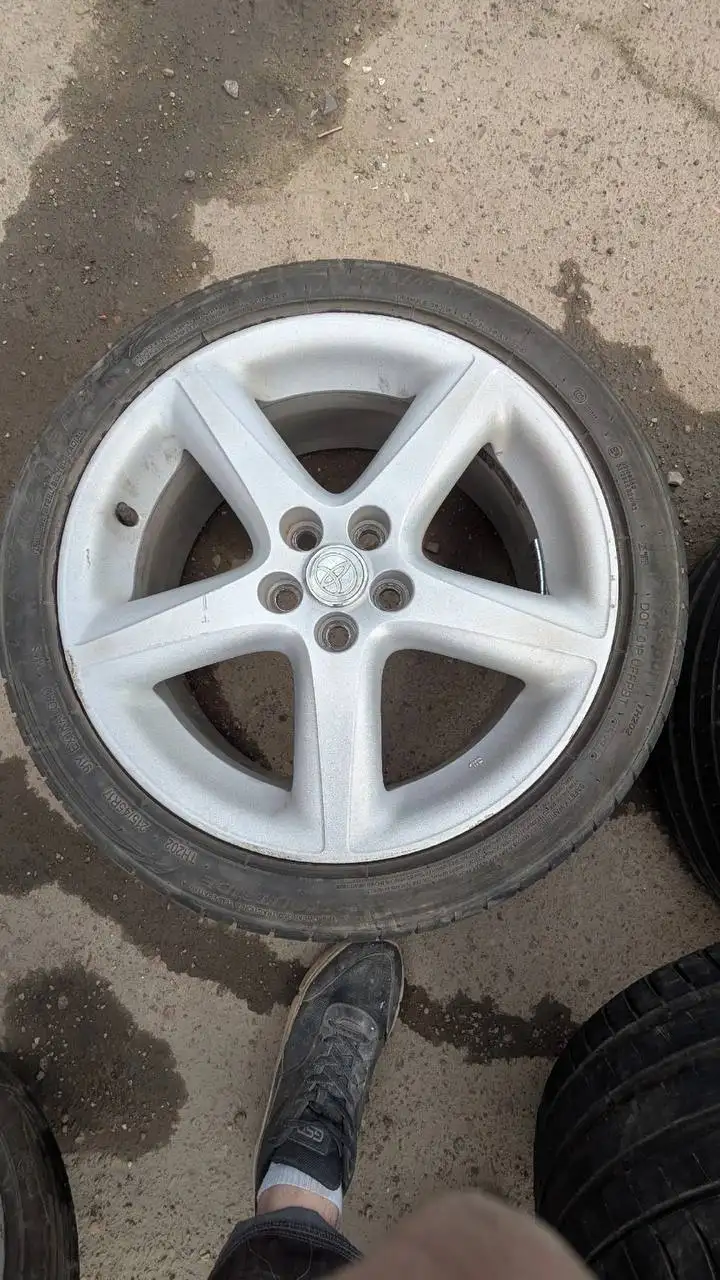 Продам колеса Caldina GT R17 - Колеса и шины (Запчасти) в Иркутск