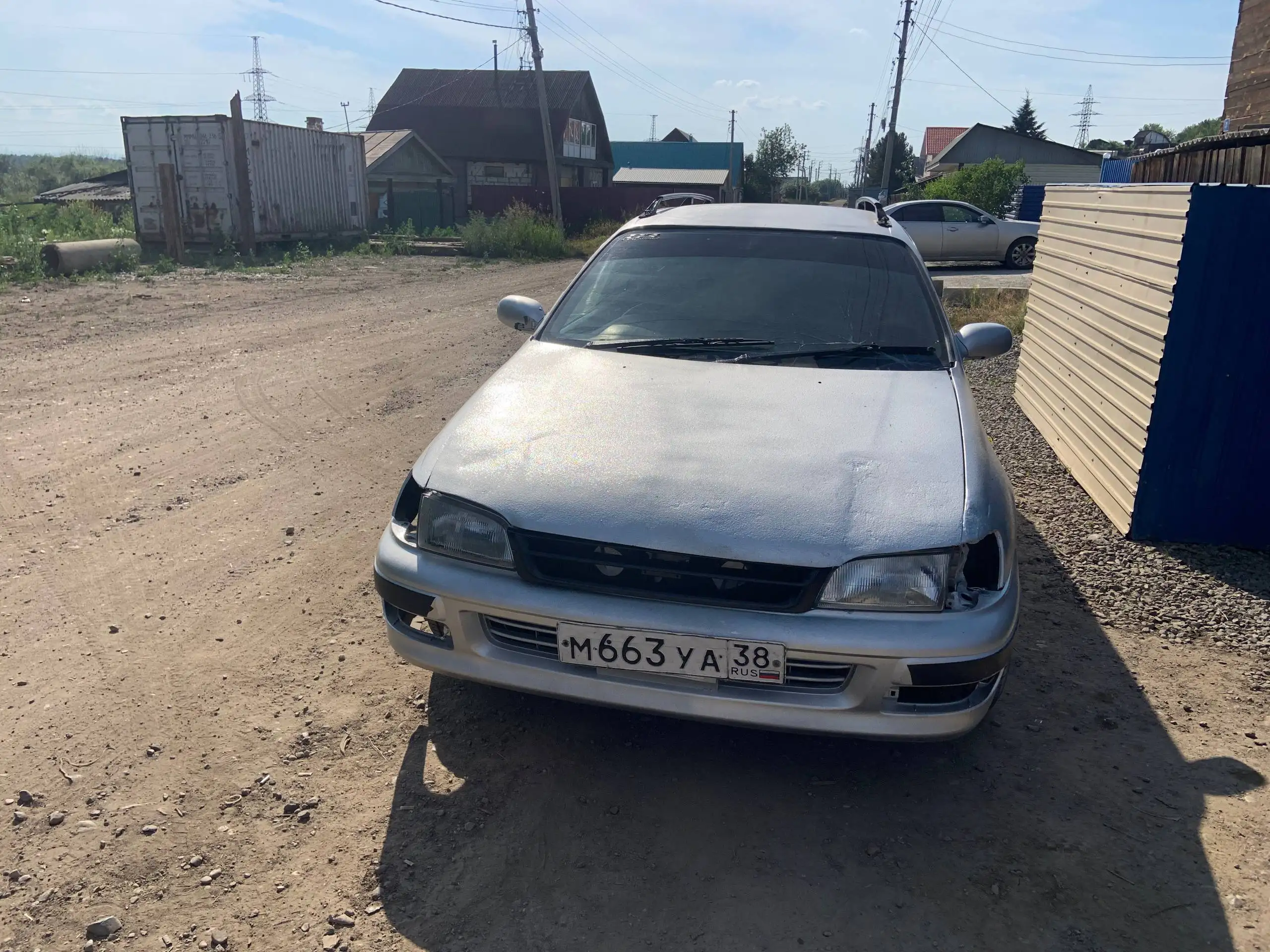 Toyota Cresta 130 кМ/ч на ходу с черным дымом - Авто в Иркутск