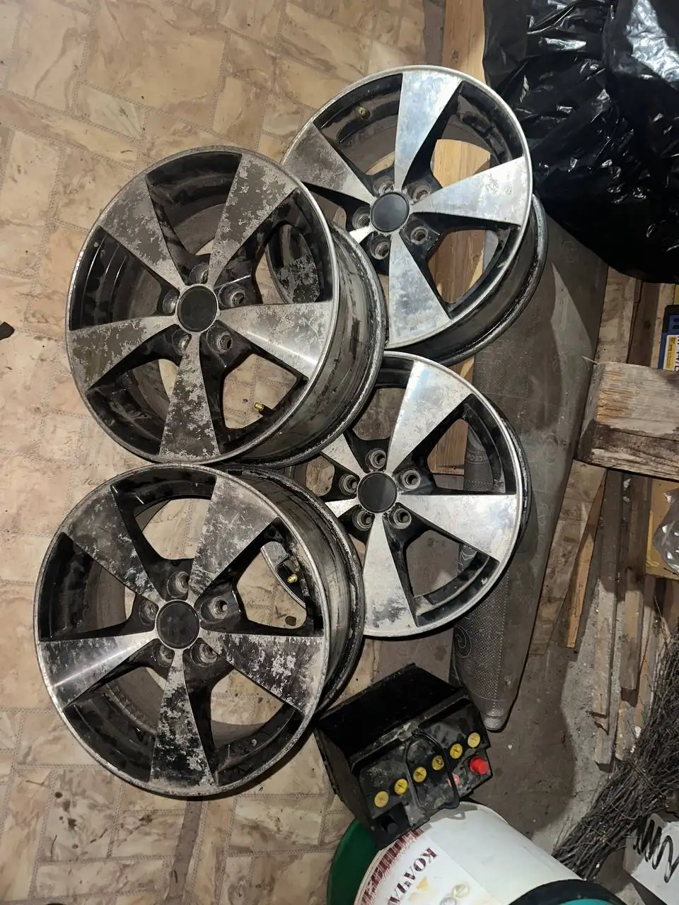 Продам диски R15 5x100 - Диски и шины (Авто) в Иркутск