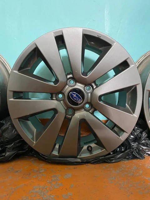 Диски Subaru 17*7j 55 вылет в отличном состоянии - Колёсные диски в Иркутск