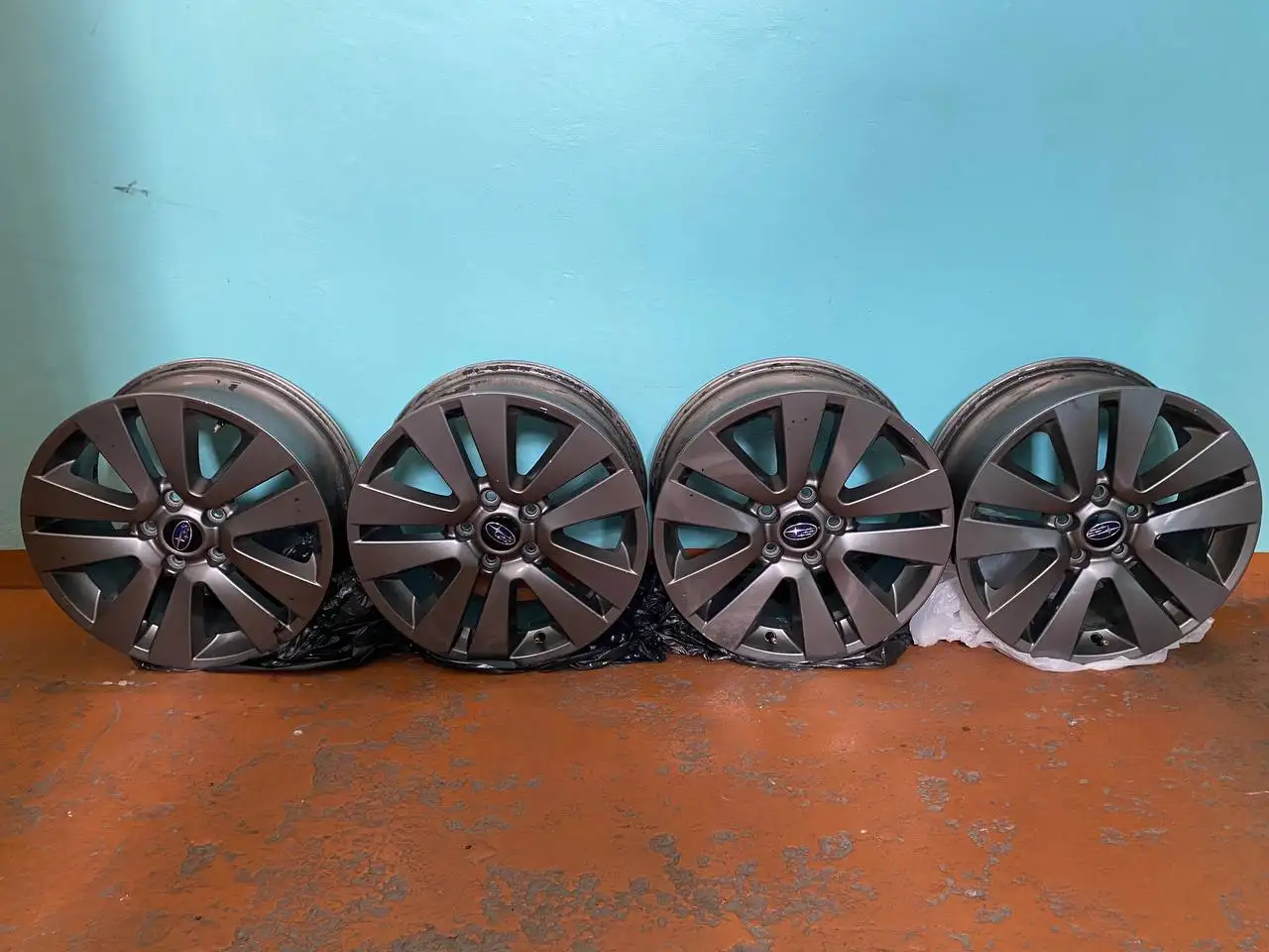 Продам диски Subaru Levorg 5x114 17x7J ET55 - Диски (Авто) в Иркутск