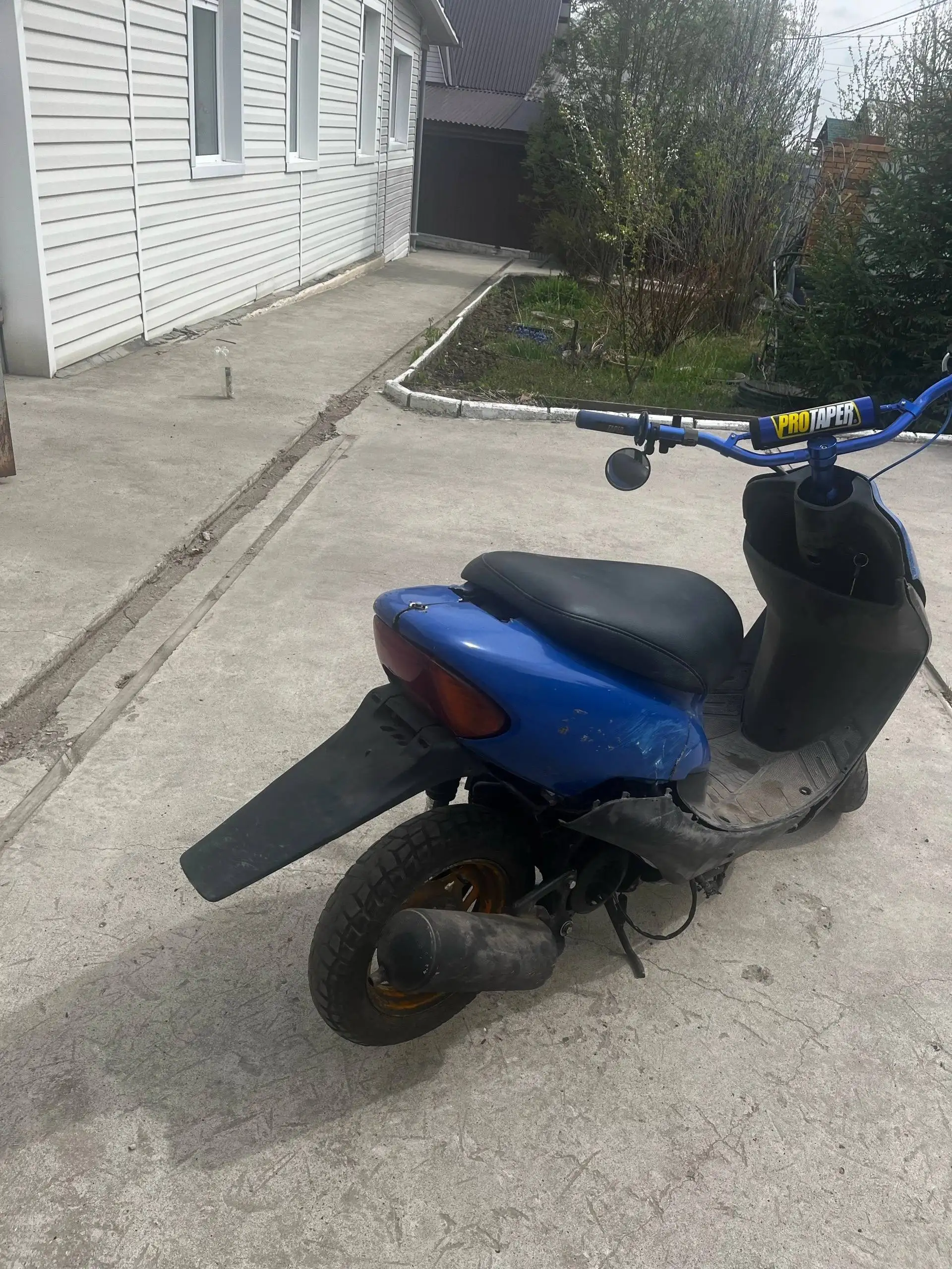Honda Dio 35ZX в синем цвете (не на ходу, для дособора) - Мототехника (Авто) в Иркутск