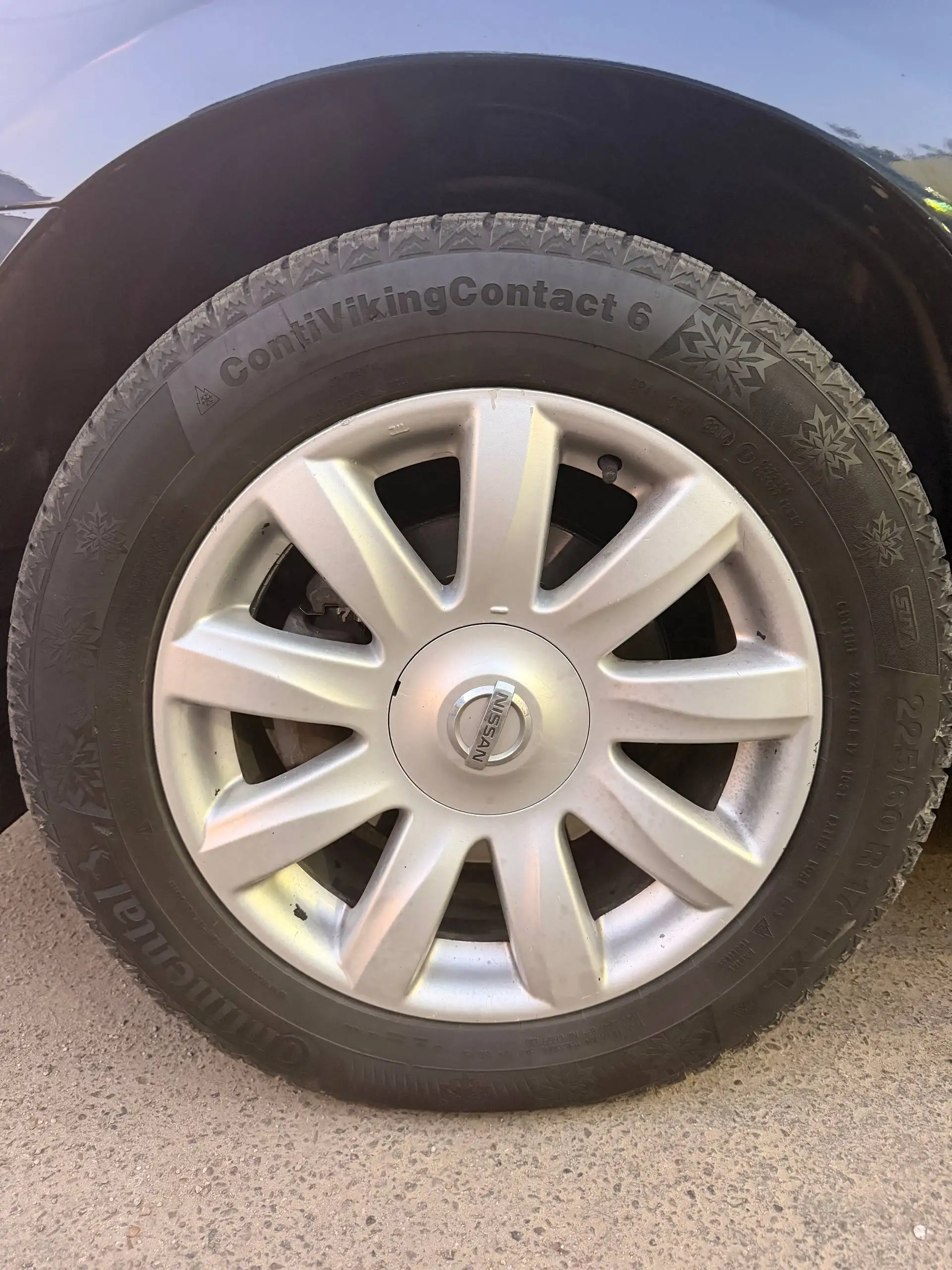 Продам колеса R17 от Nissan Teana - Колеса и шины (Авто) в Иркутск
