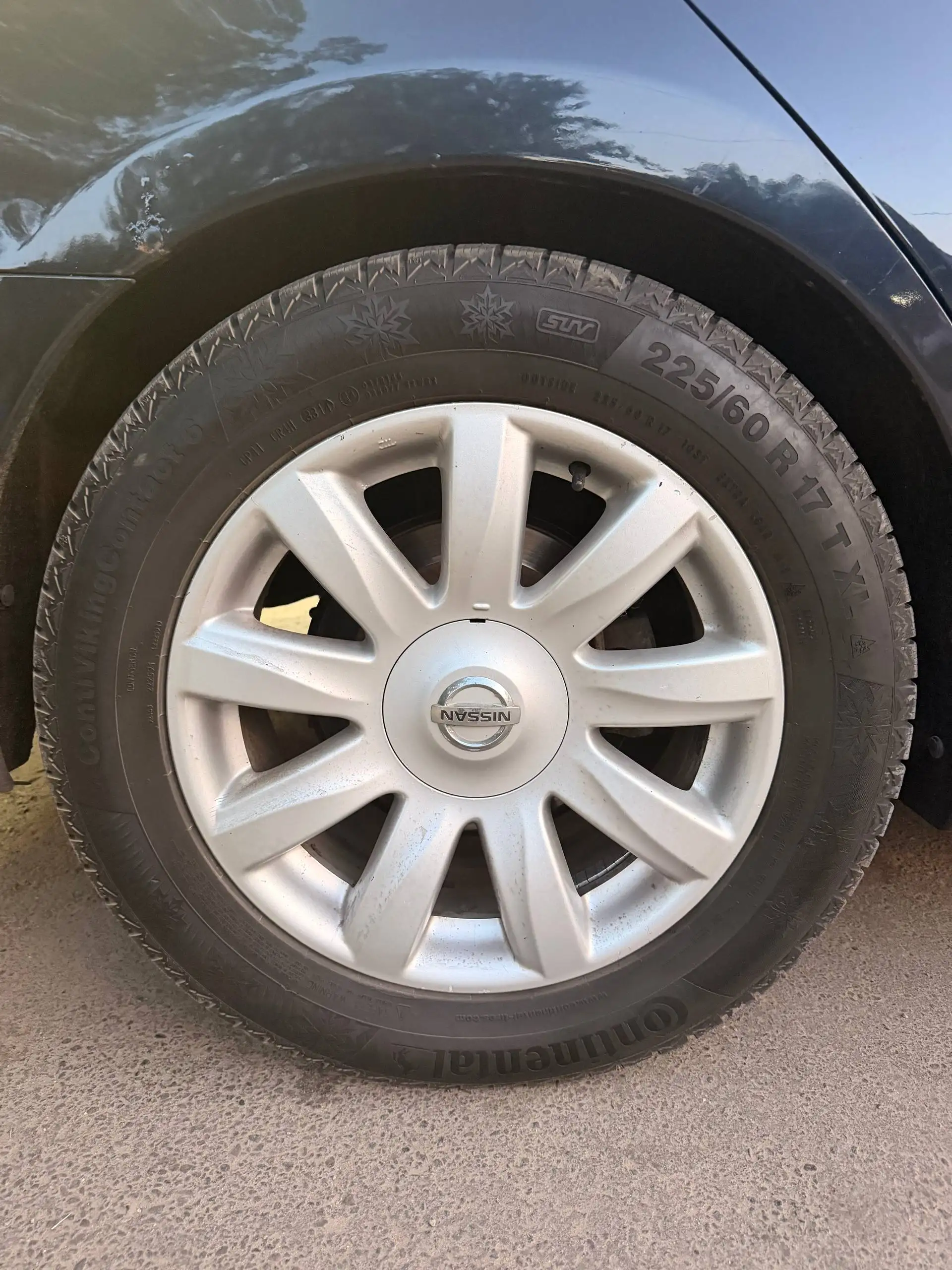 Продам колеса R17 от Nissan Teana - Колеса и шины (Авто) в Иркутск