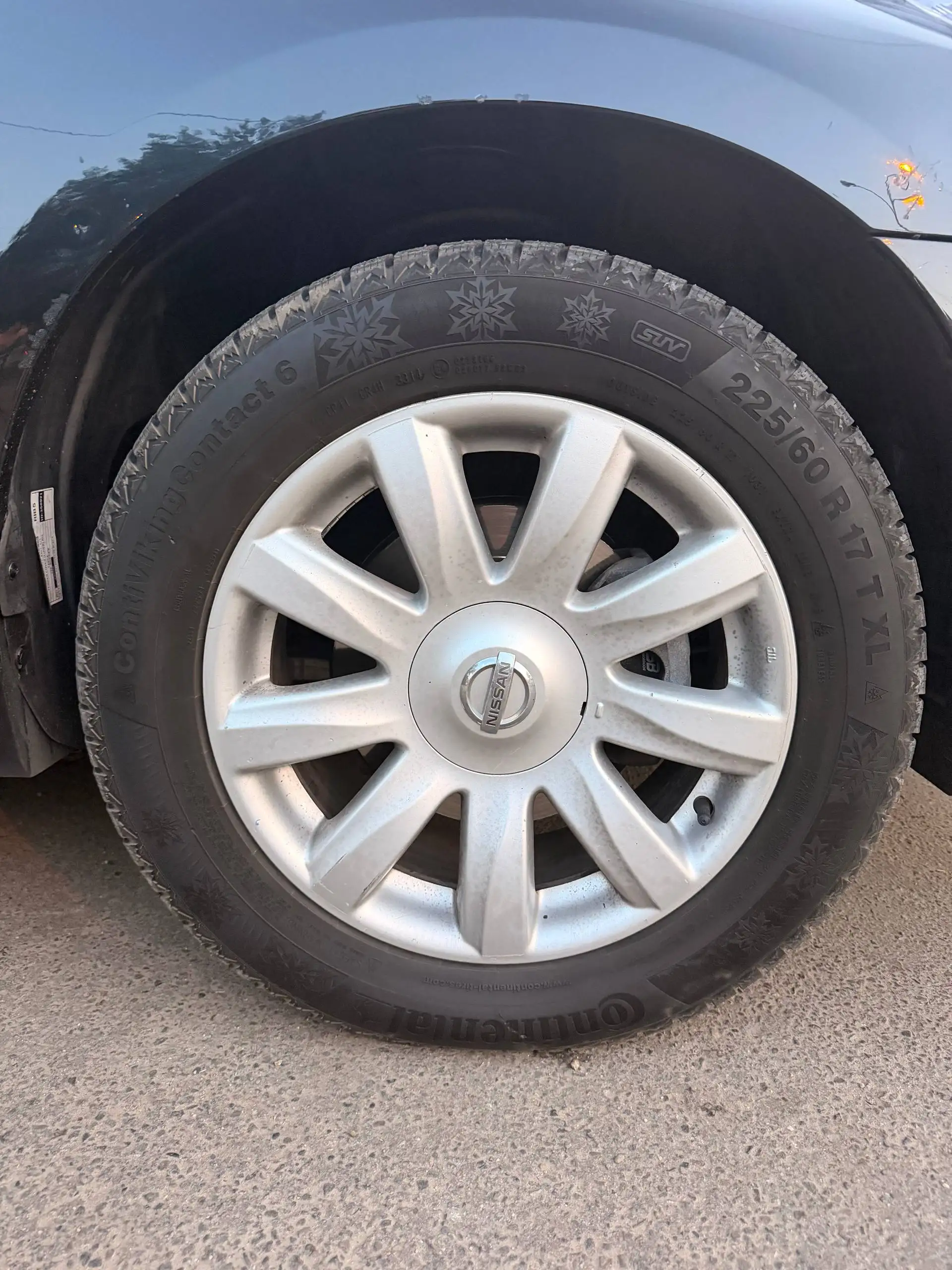 Продам колеса R17 от Nissan Teana - Колеса и шины (Авто) в Иркутск