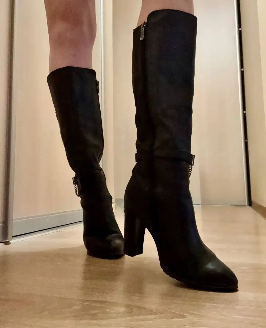 Сапожки еврозима 38 натуральная кожа