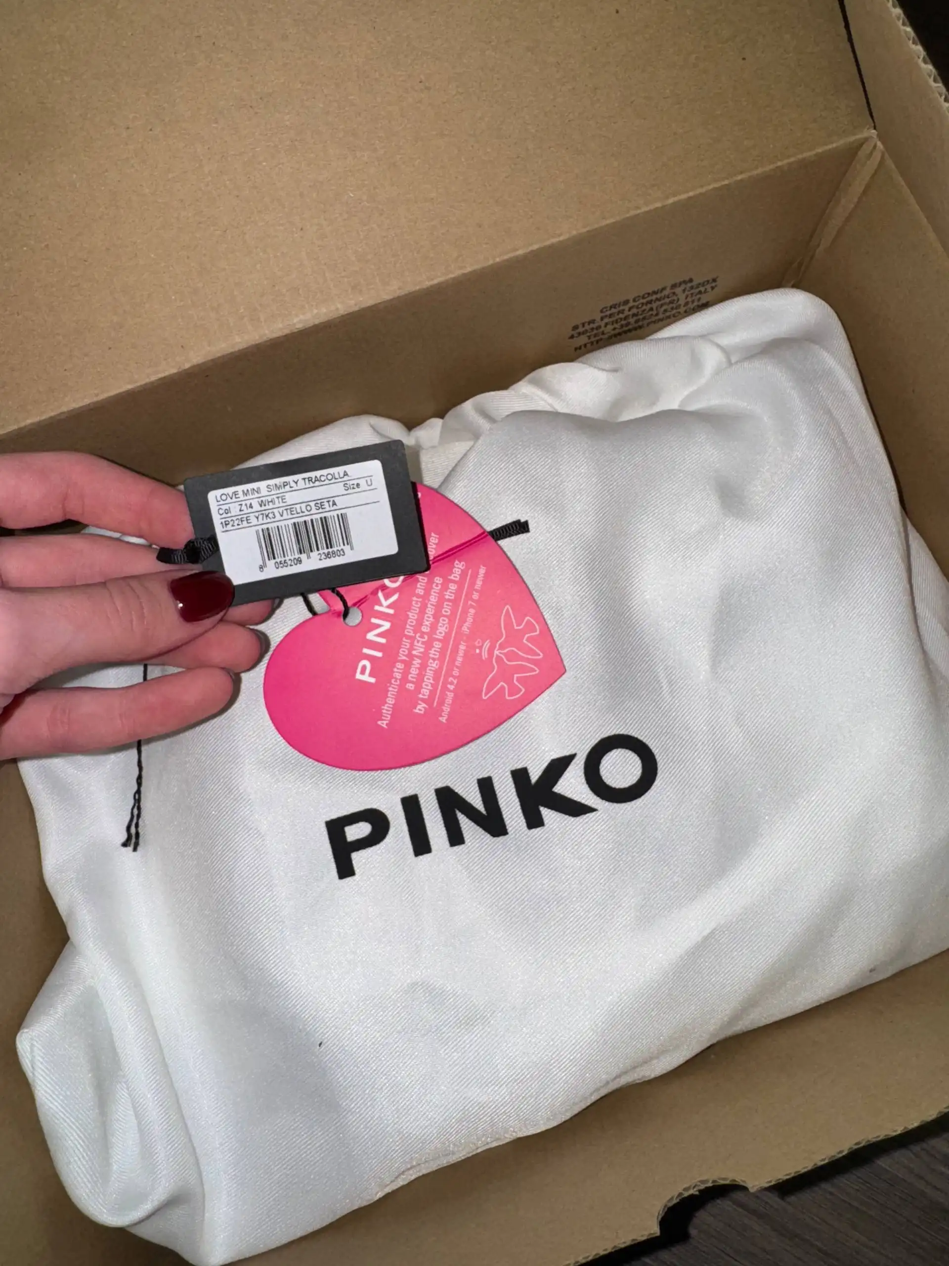 Сумка Pinko с аксессуарами