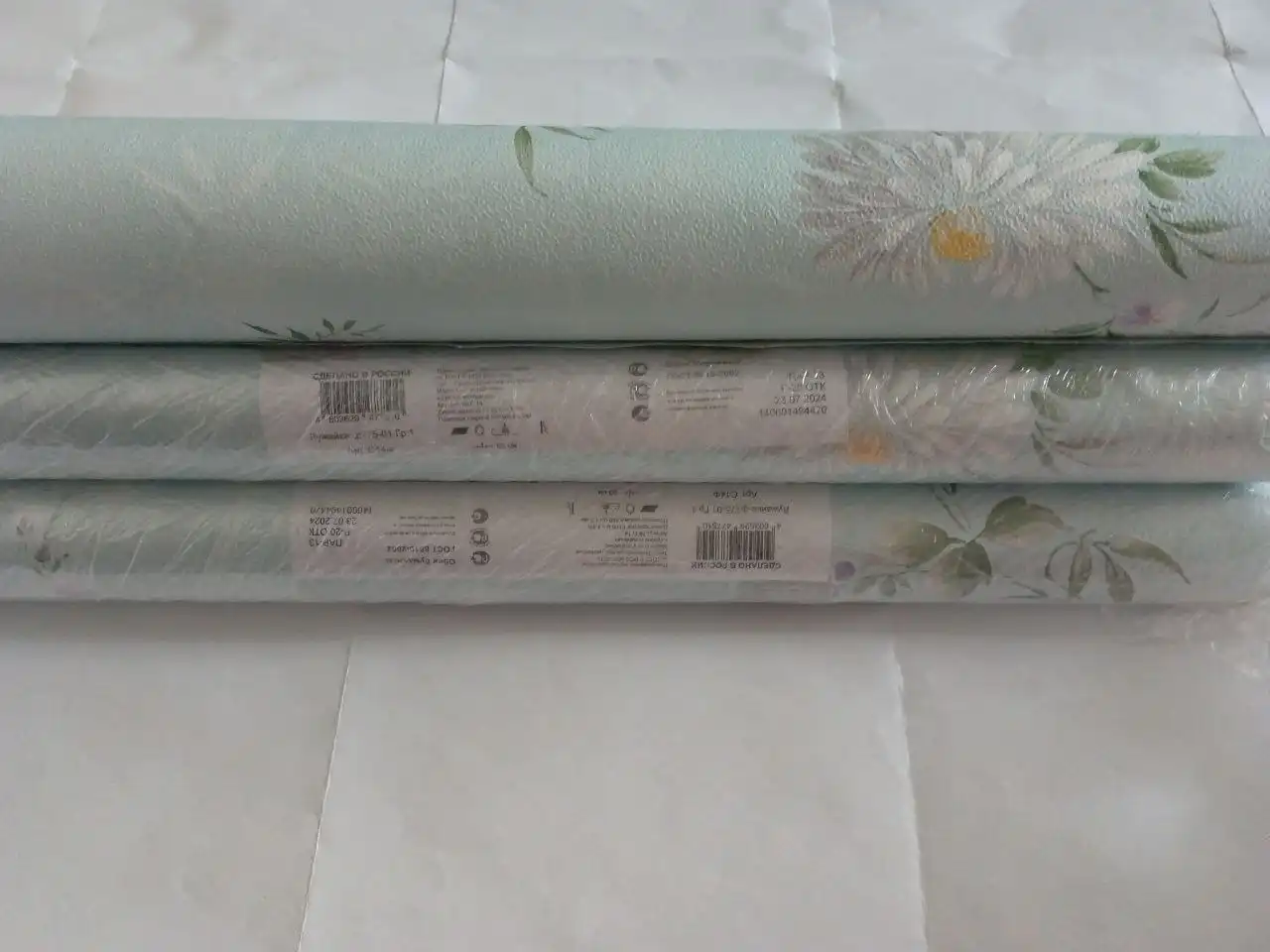 Обои бумажные 6 трубок