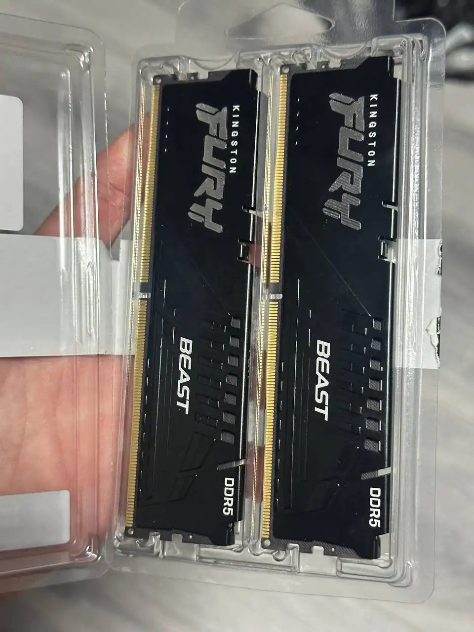 Оперативная память Kingston Fury DDR5 32GB 6000MT/s CL40