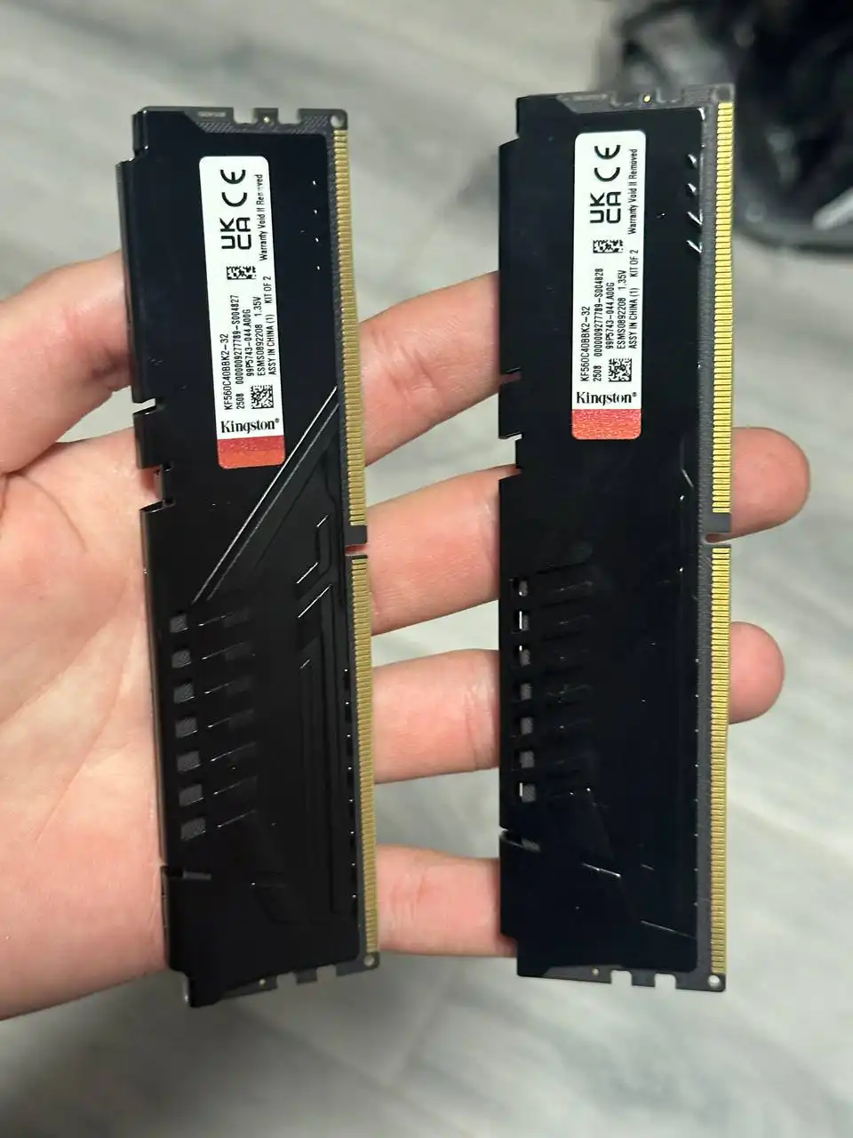 Оперативная память Kingston Fury DDR5 32GB 6000MT/s CL40