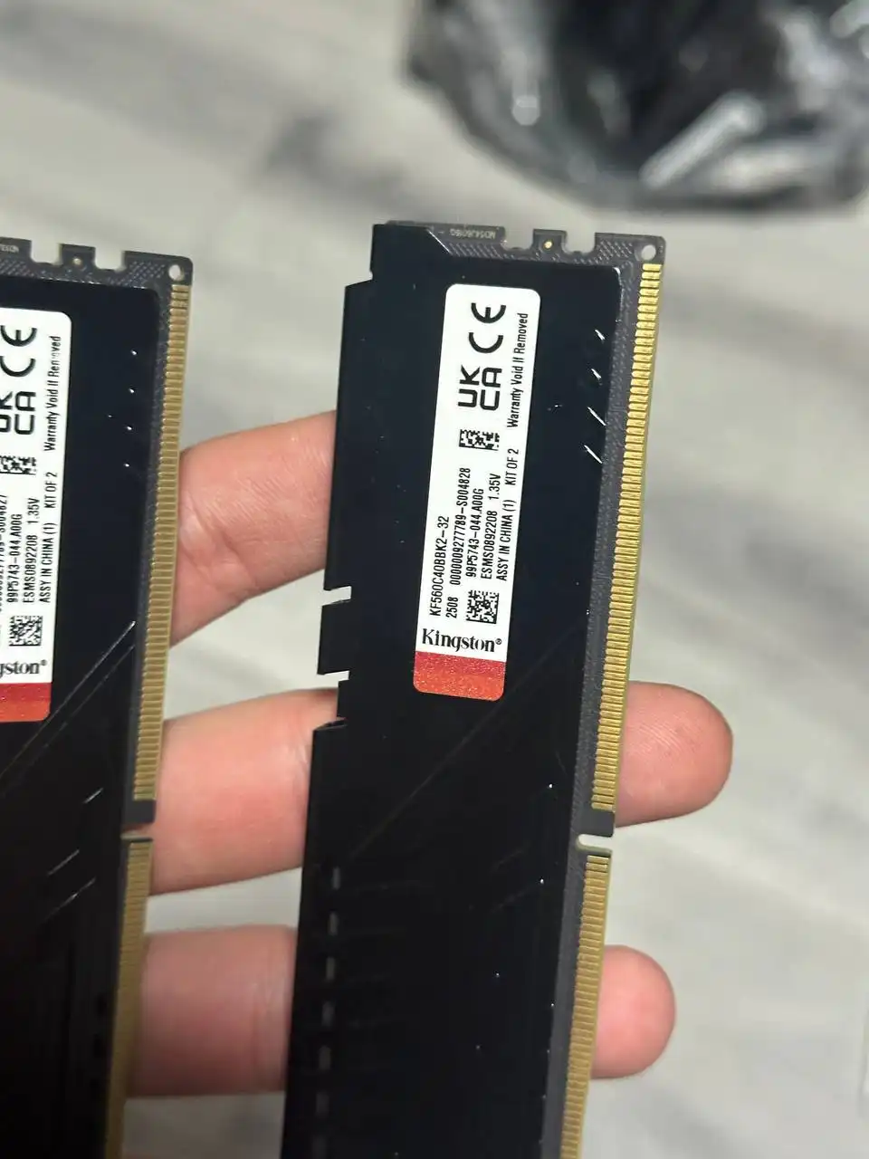 Оперативная память Kingston Fury DDR5 32GB 6000MT/s CL40
