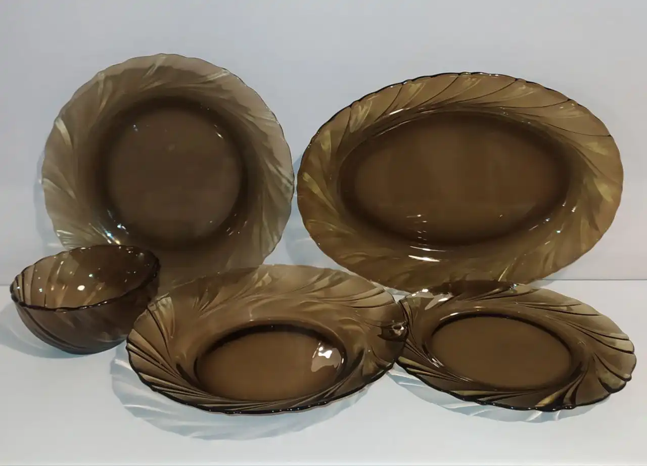 Набор столовой посуды Duralex Beau Rivage Creole, 21 предмет