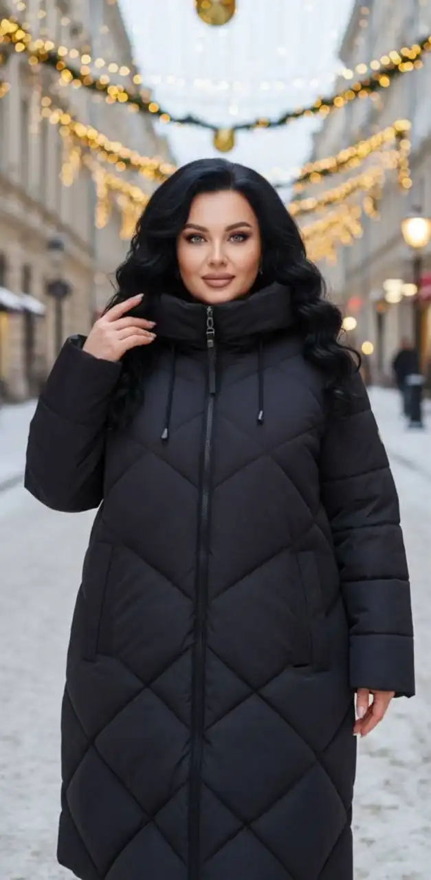 Пуховик зимний новый 72 размер