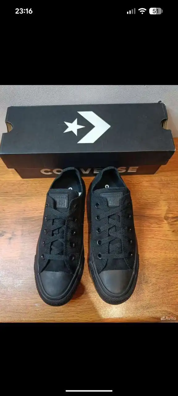 Продажа кроссовок Converse размер 36.5