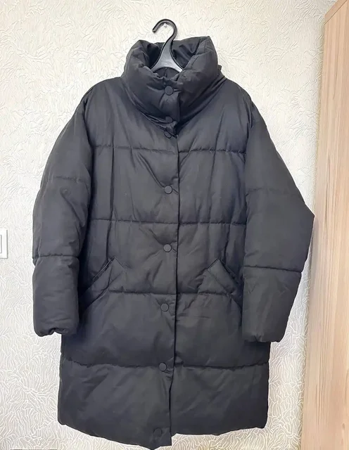 Женское зимнее пальто-пуховик размер 42 - Одежда в Некрасовка