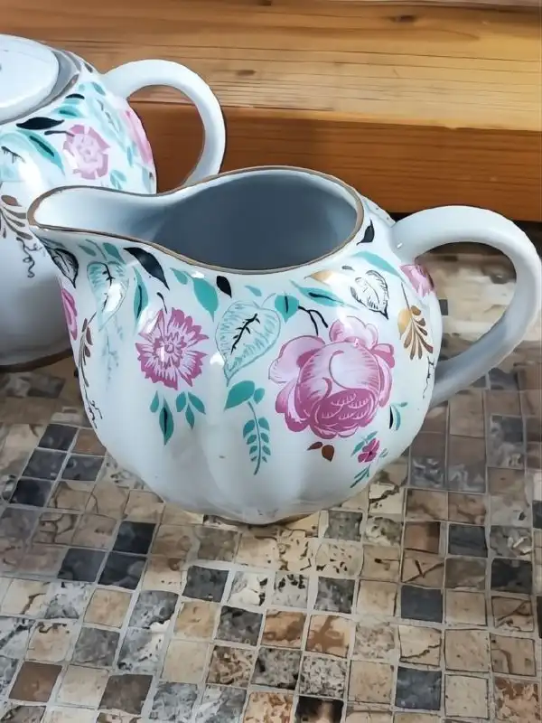 Чайный сервиз Утренний СССР, ЛФЗ, 22 предмета