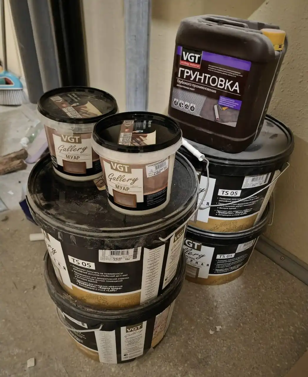 Фактурная штукатурка VGT TS05 18кг