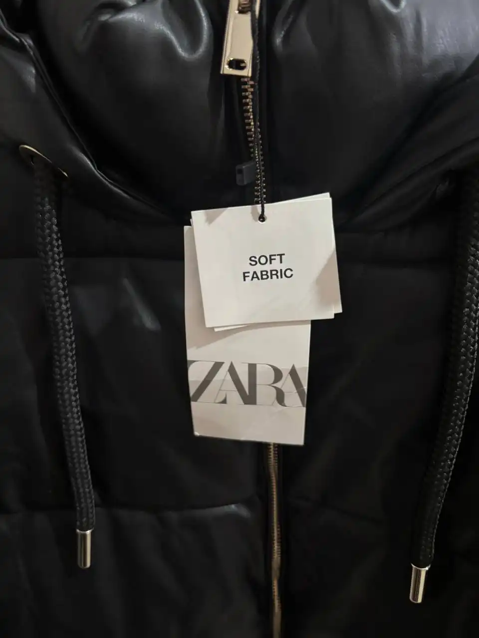 Новый ветрозащитный пуховик Zara размер L - Верхняя одежда (Одежда) в Люберцы