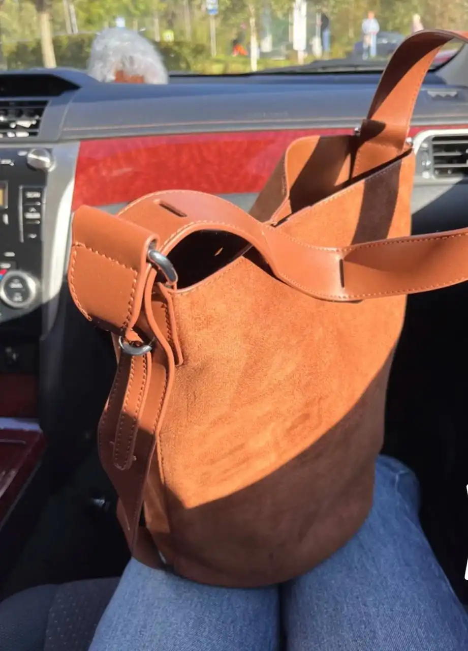 Сумка из экозамши - Барахолка в Люберцы