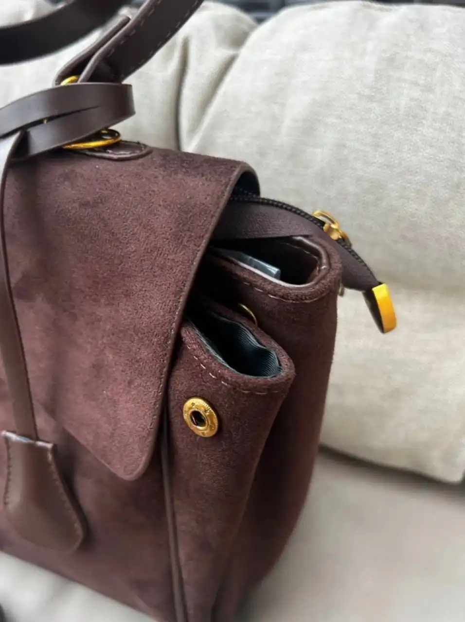 Новая сумочка в трендовом шоколадном цвете - Аксессуары (Одежда) в Люберцы