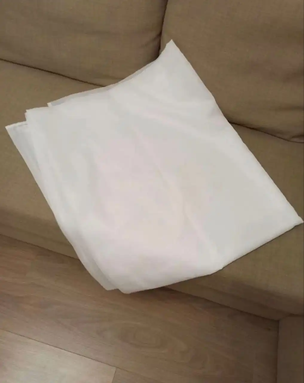 Новый тюль белый плотный 3×2,47 м - Текстиль (Барахолка) в Люберцы