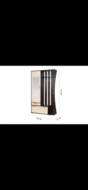 Продам шкаф в прихожую с обувницей и крючками - частное объявление в Люберцы