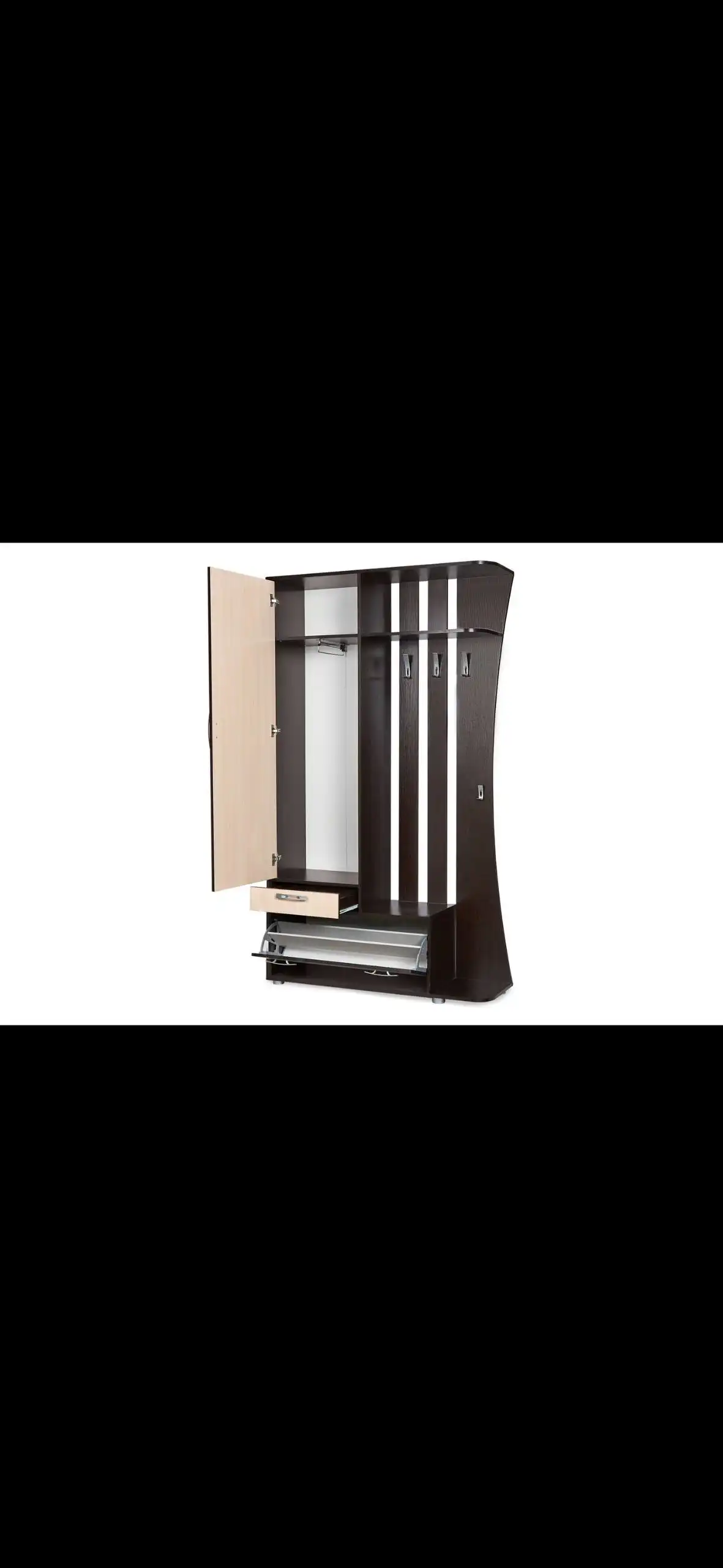 Продам шкаф в прихожую с обувницей и крючками - Мебель (Для дома и дачи) в Люберцы