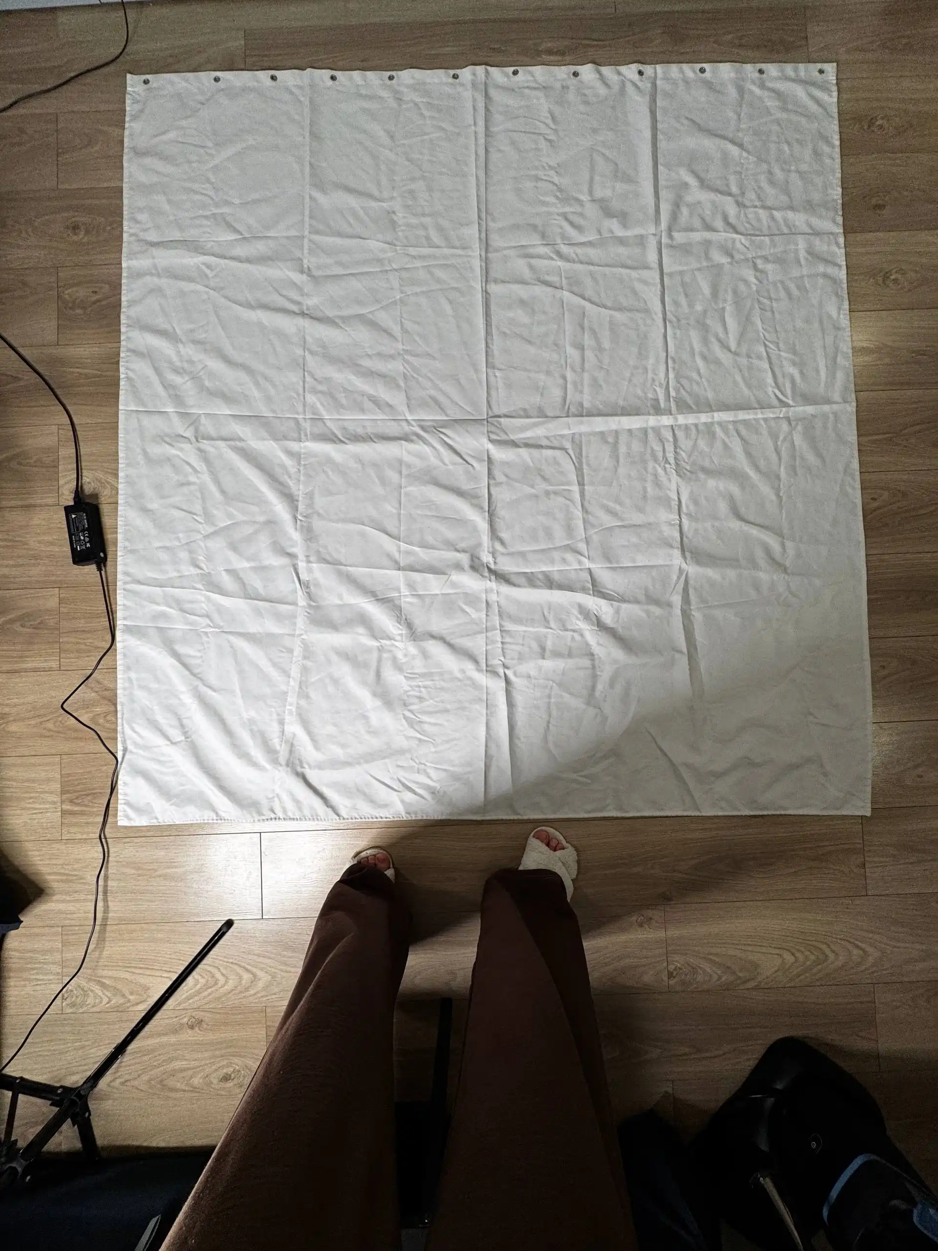 Шторки для ванны и телескопический карниз б/у - Текстиль для ванной (Для дома и дачи) в Люберцы