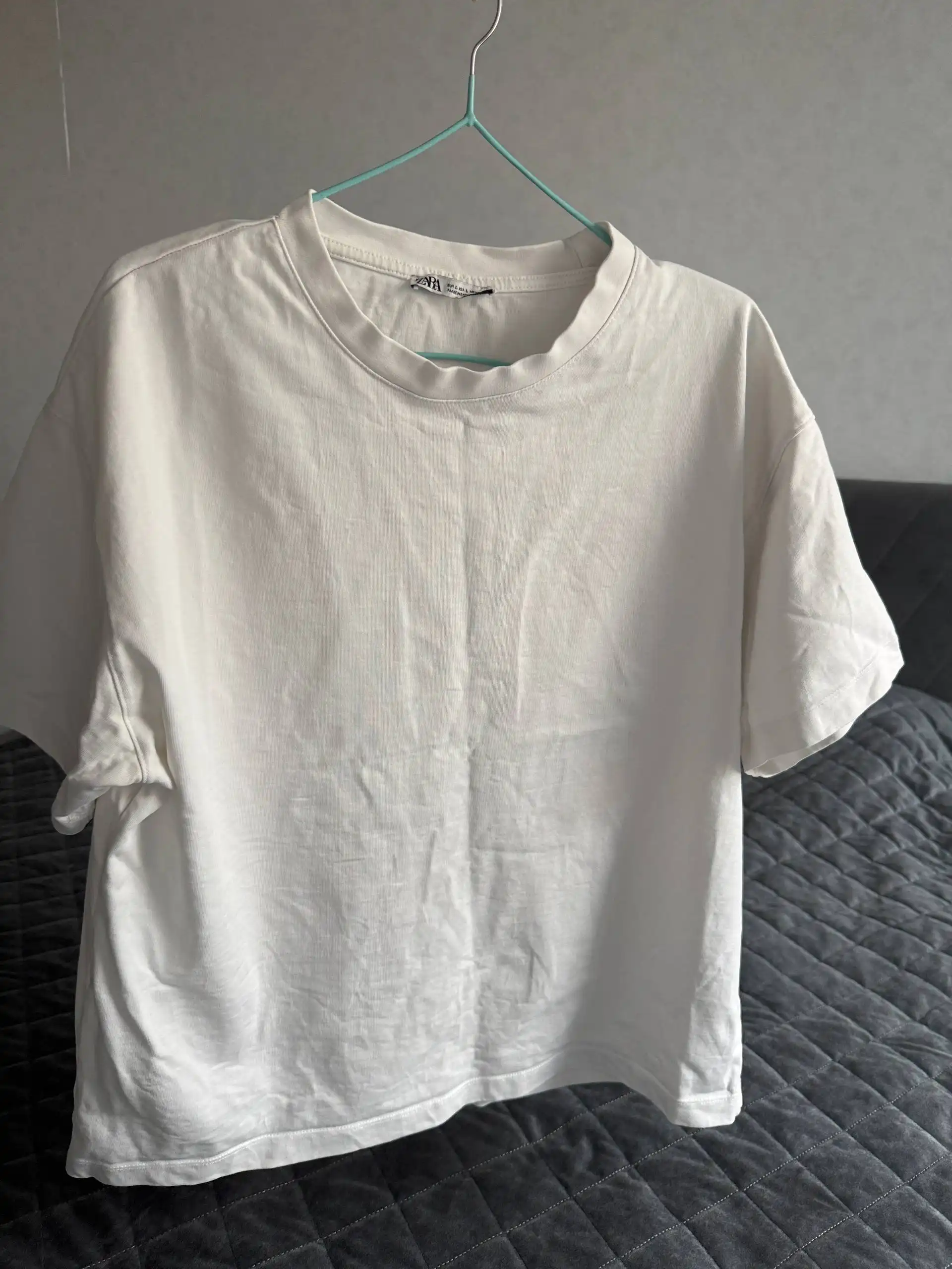 Футболка Zara мужская, размер L - Мужская одежда (Одежда) в Люберцы