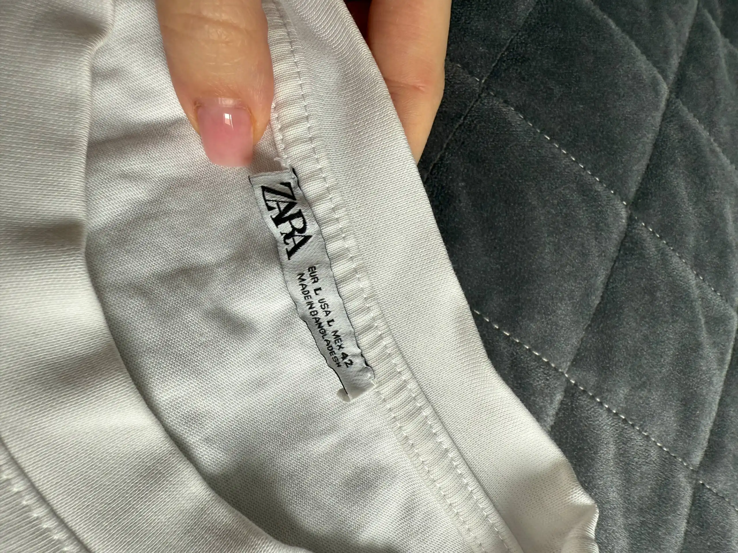 Футболка Zara мужская, размер L - Мужская одежда (Одежда) в Люберцы