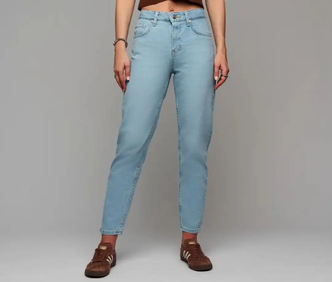 Новые джинсы с высокой посадкой размер 30 - Джинсы (Одежда) в Люберцы