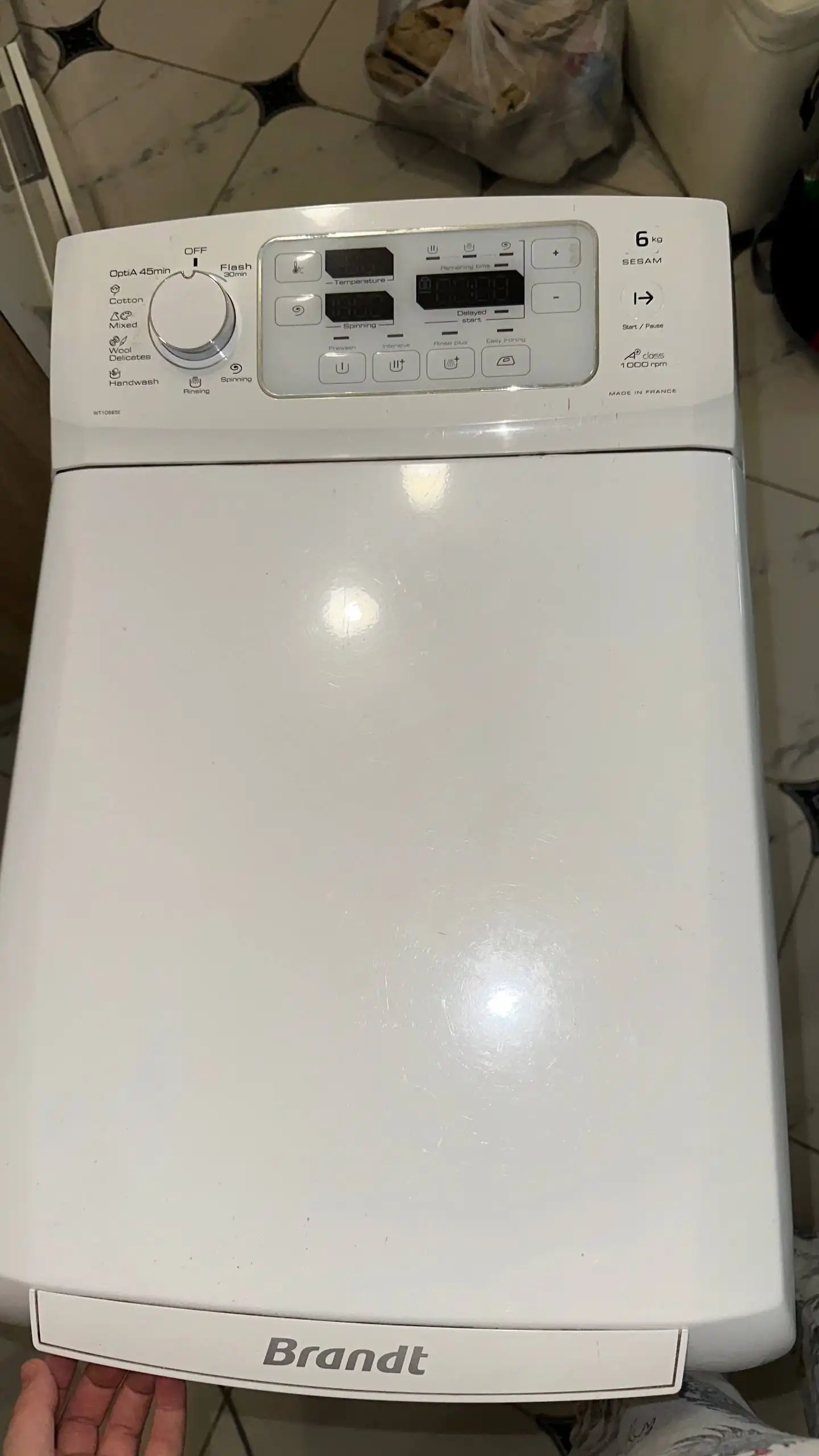 Стиральная машина Brandt WT10885E-X/02 - Бытовая техника (Барахолка) в Некрасовка