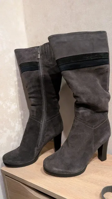 Тёплые зимние сапоги из натуральной кожи и меха - частное объявление в Люберцы