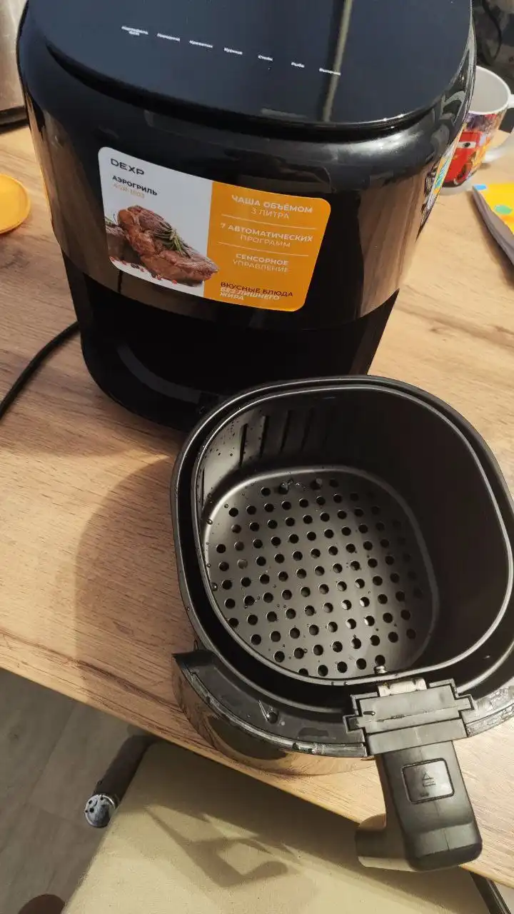 Аэрогриль DEXP объемом 3л с коробкой - Барахолка в Люберцы