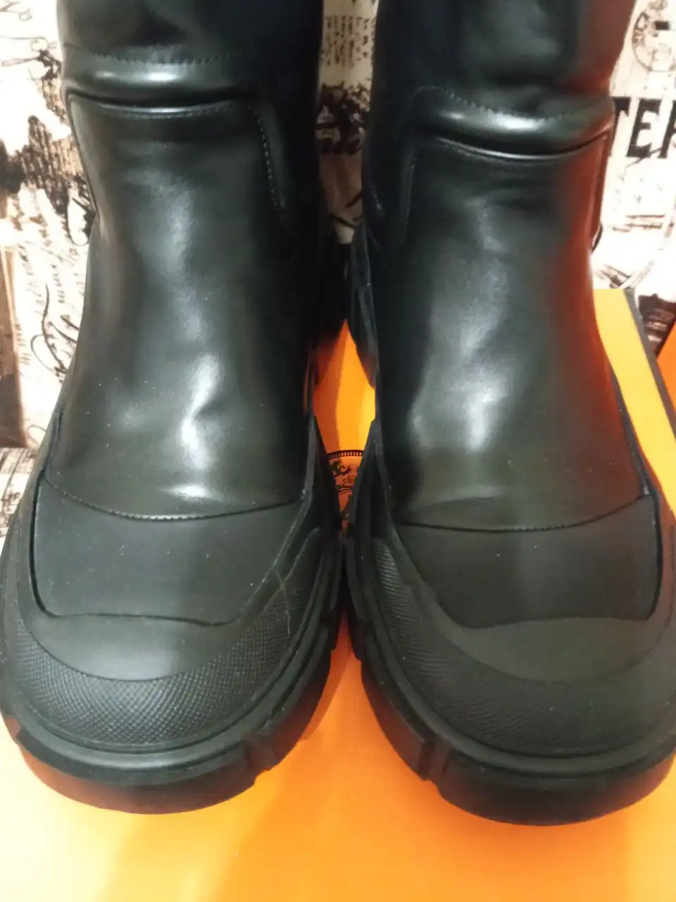 Б/у сапоги-трубы 35-36 размер - Обувь (Одежда) в Люберцы