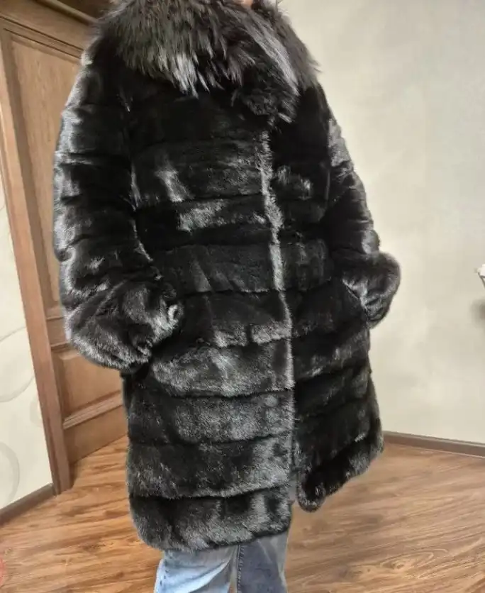 Шуба из канадской норки NAFA Mink - Верхняя одежда (Одежда) в Люберцы