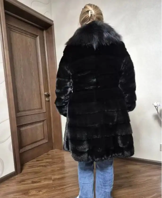 Шуба из канадской норки NAFA Mink - Верхняя одежда (Одежда) в Люберцы