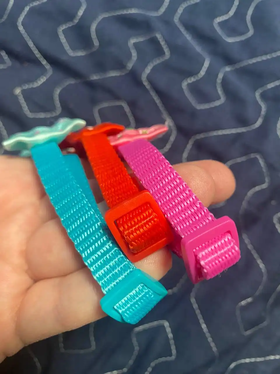 Ошейники с бантиком и колокольчиком для мелких питомцев - Товары для животных (Барахолка) в Некрасовка, Люберцы